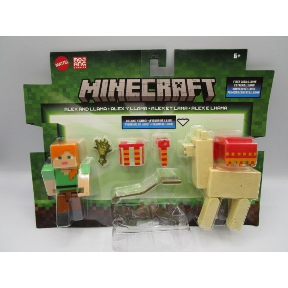 Mincecraft Alex And Llama Duo 3.25" Action Figure Set